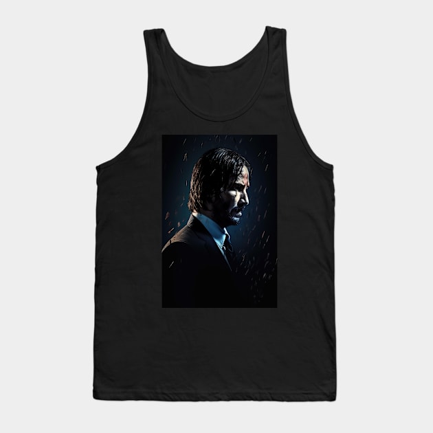 John Wick 4 Tank Top by Zalbathira